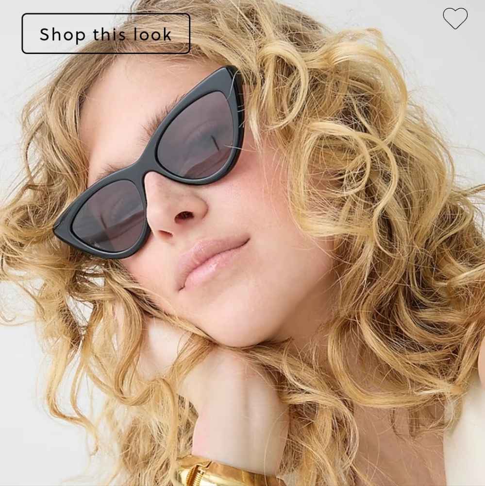 Jcrew bungalow cat eye sunglasses